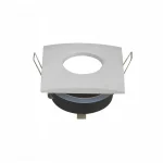 Σποτ Χωνευτό Aigostar GU10/MR16 Στεγανό IP65 84mm Λευκό