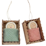Στολίδι Κρεμαστό Θείο Βρέφος 7x5,5cm Xmasfest 1133180 - 1 τμχ