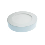 Στρογγυλό LED Panel Slim Downlight Λευκό Ημέρας 4000K 12W Λευκό Σώμα Aigostar