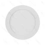 Στρογγυλό LED Panel Slim Downlight Θερμό Λευκό 3000K 24W Λευκό Σώμα Aigostar