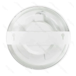 Στρογγυλό LED Panel Slim Downlight Θερμό Λευκό 3000K 24W Λευκό Σώμα Aigostar