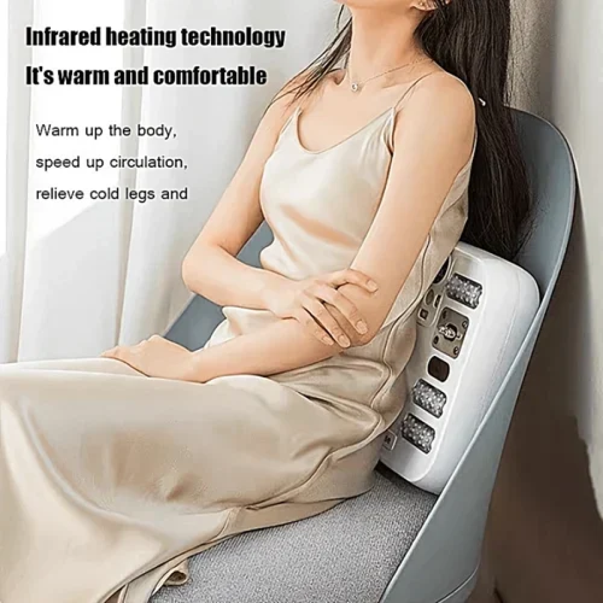Συσκευή χαλάρωσης ποδιών - Automatic Roller Foot Massager λευκό - Image 6