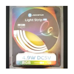 Ταινία LED 1m 120LED πολύχρωμη RGB USB aigostar