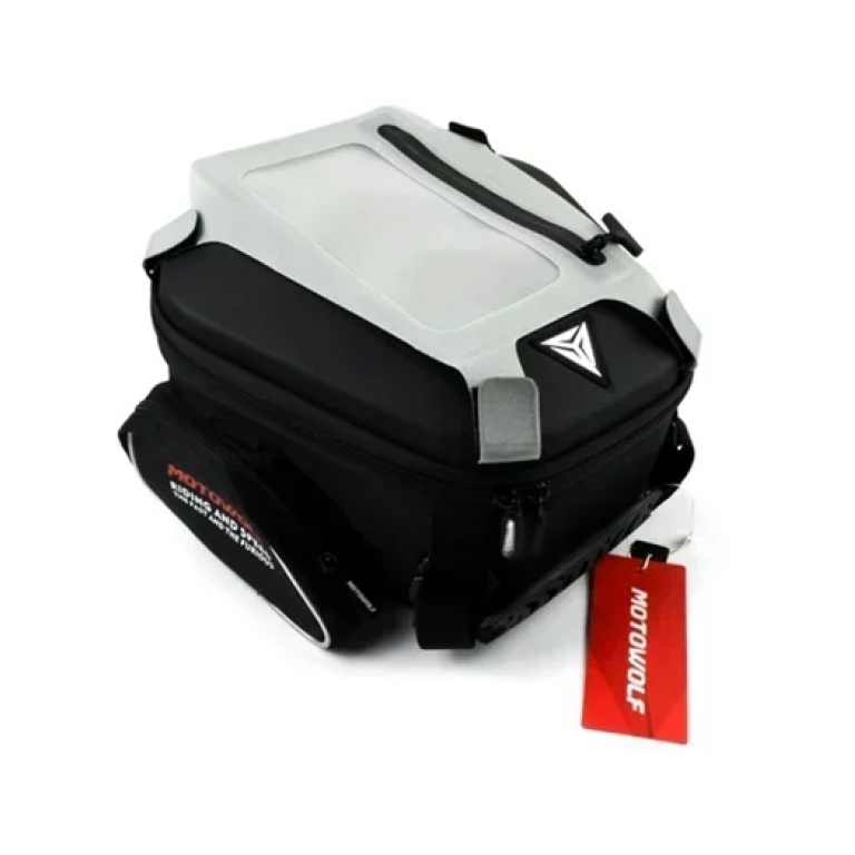 Tank Bag μοτοσυκλέτας 10L με Tanlock και αδιάβροχη θήκη κινητού Motowolf MDL0711 μαύρο