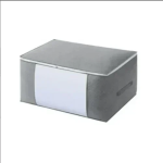 Tpster 29458 Θήκη Αποθήκευσης Ρούχων σε Γκρι Χρώμα 45x30x20cm