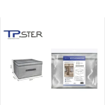 Tpster 29488 Υφασμάτινο Κουτί Αποθήκευσης Mε Καπάκι 40x30x25cm