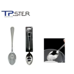 Tpster 33044 Σετ Κουτάλια Φαγητού Ανοξείδωτα Ασημί 20cm 3τμχ