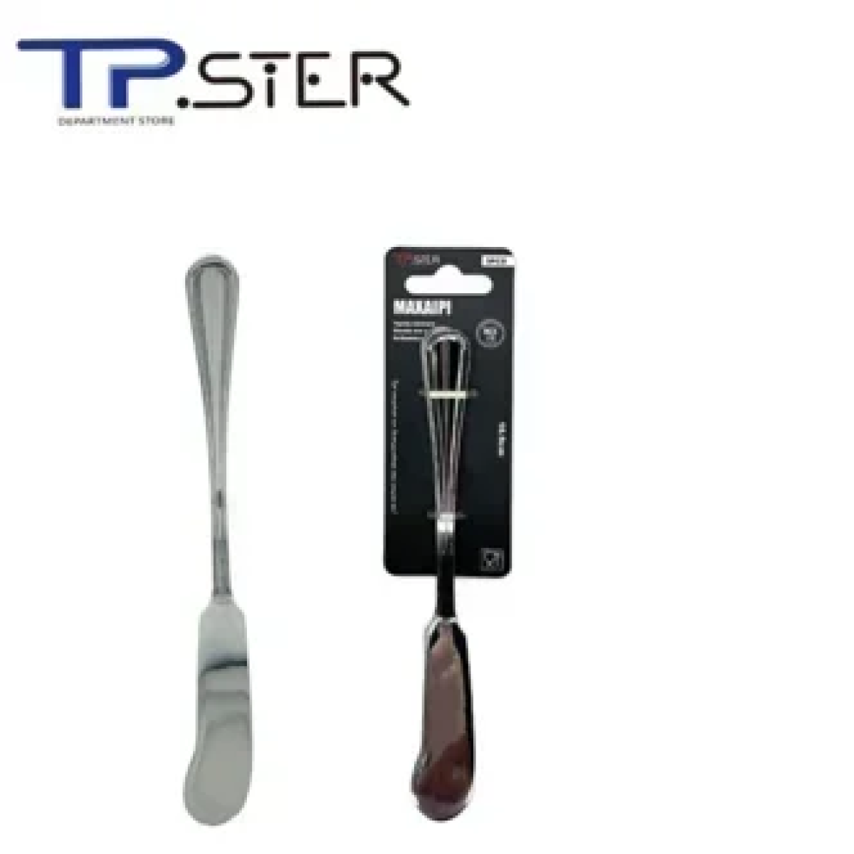 Tpster 33052 Μαχαίρια Βουτύρου από Ανοξείδωτο Ατσάλι 16.9cm 3τμχ