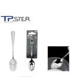 Tpster 33057 Σετ Κουτάλια Καφέ/Τσαγιού Ανοξείδωτα Καφέ 12.8cm 6τμχ