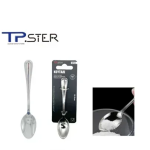 Tpster 33058 Σετ Κουτάλια Καφέ/Τσαγιού Ανοξείδωτα Καφέ 10.5cm 6τμχ