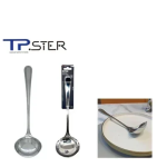 Tpster 33063 Βαθιά Κουτάλα Σούπας από Ανοξείδωτο Ατσάλι Ασημί 28.2cm 1τμχ