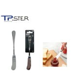 Tpster 33076 Μαχαίρια Βουτύρου από Ανοξείδωτο Ατσάλι 16.9cm 3τμχ