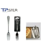 Tpster 33078 Σετ Πιρούνια Φρούτου/Γλυκού Ανοξείδωτα Ασημί 15cm 6τμχ