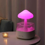 Υγραντήρας με ηχείο Bluetooth – Bt Speaker Rain Cloud Humidifier λευκό - Image 2
