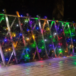 240 Χριστουγεννιάτικα LED Λαμπάκια RGB 50m σε καρούλι με τηλεχειριστήριο
