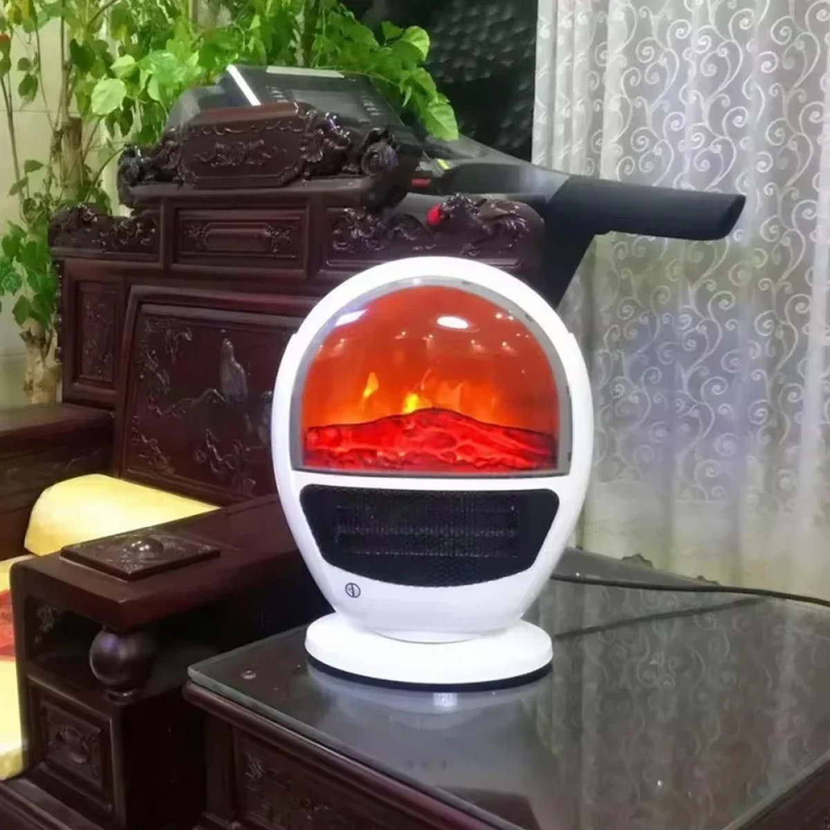 Αερόθερμο με Εφέ Φλόγας 1500W RAF R.1600