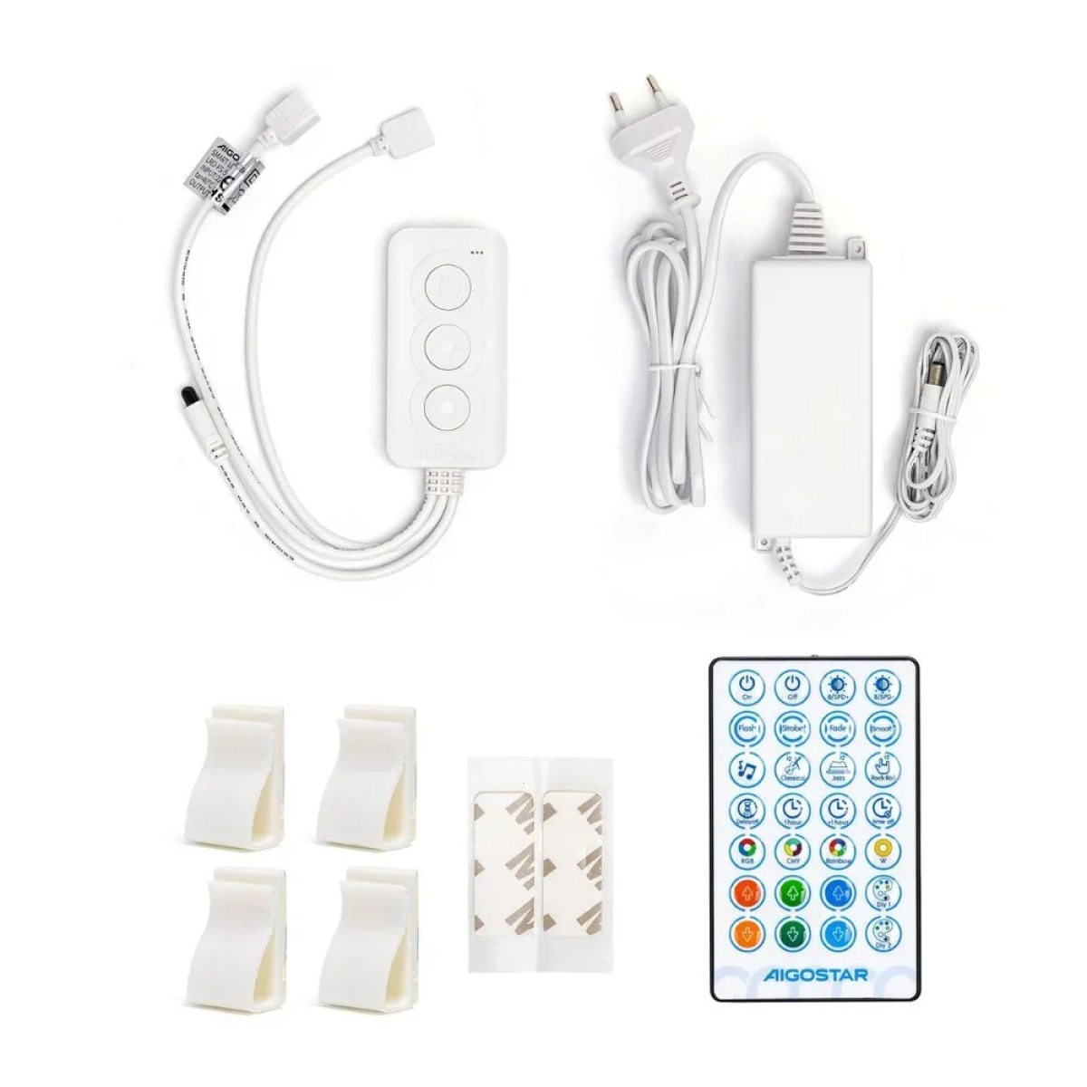 Aigostar Ταινία LED Τροφοδοσίας 12V RGB Μήκους 2*7.5m