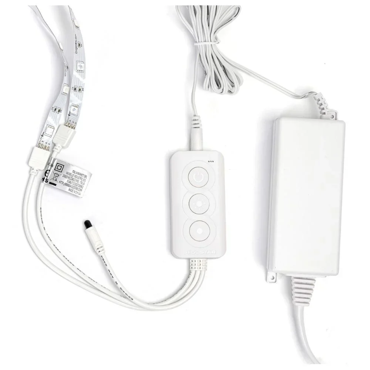 Aigostar Ταινία LED Τροφοδοσίας 12V RGB Μήκους 2*7.5m