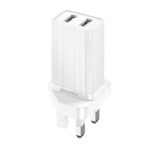 Αντάπτορας Φόρτισης Fast Charging Dual USB-A 10W Λευκός Awei C15-UK