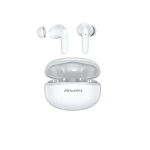 Ασύρματα ακουστικά Bluetooth με θήκη φόρτισης Awei T90 ENC - λευκά