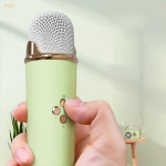 Ασύρματο Ηχείο Karaoke Bluetooth με μικρόφωνο και υποδοχή κάρτας microsd C20 Πράσινο