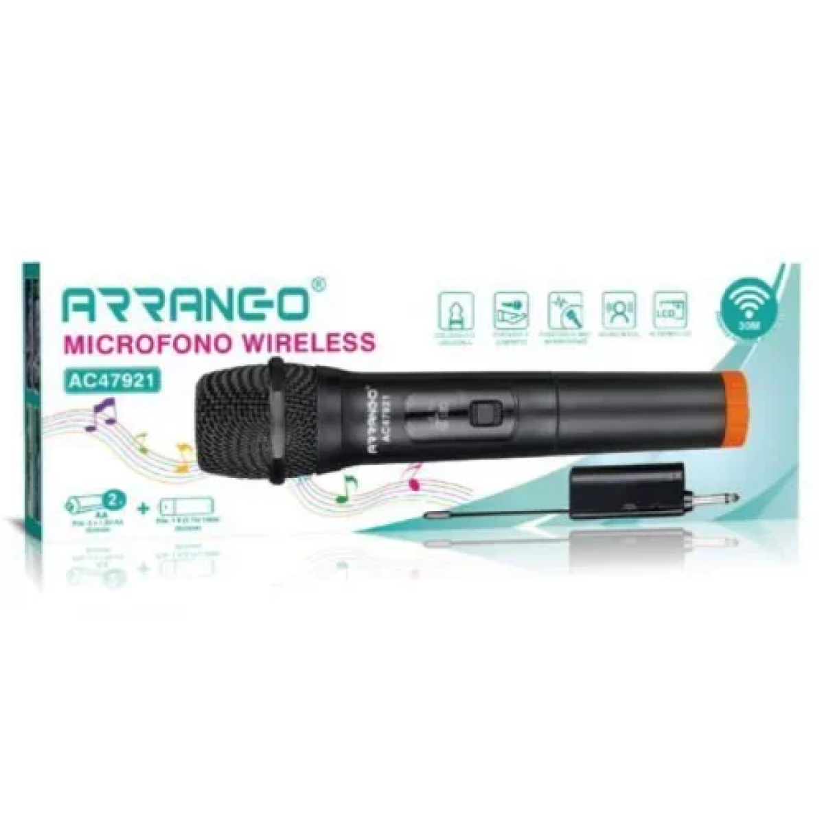 Ασύρματο Μικρόφωνο Χειρός karaoke Arrango AC47921