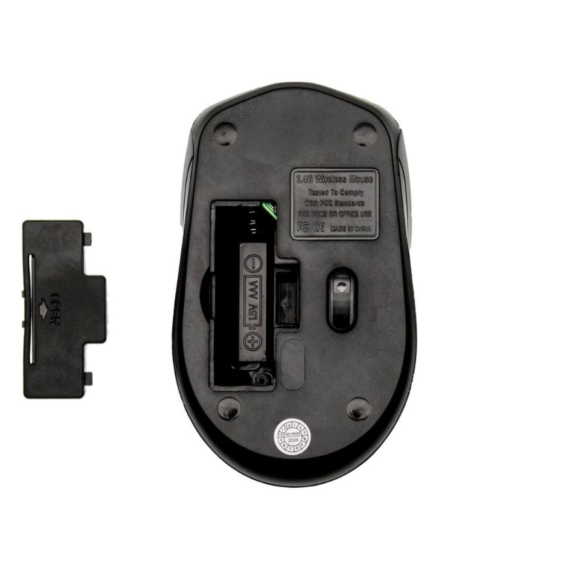 Ασύρματο Ποντίκι Υπολογιστή 2.4Ghz Weibo W03 Μαύρο