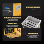 AUTOOL CT80 Μηχάνημα Ultrasonic Καθαρισμού για βενζίνη/diesel