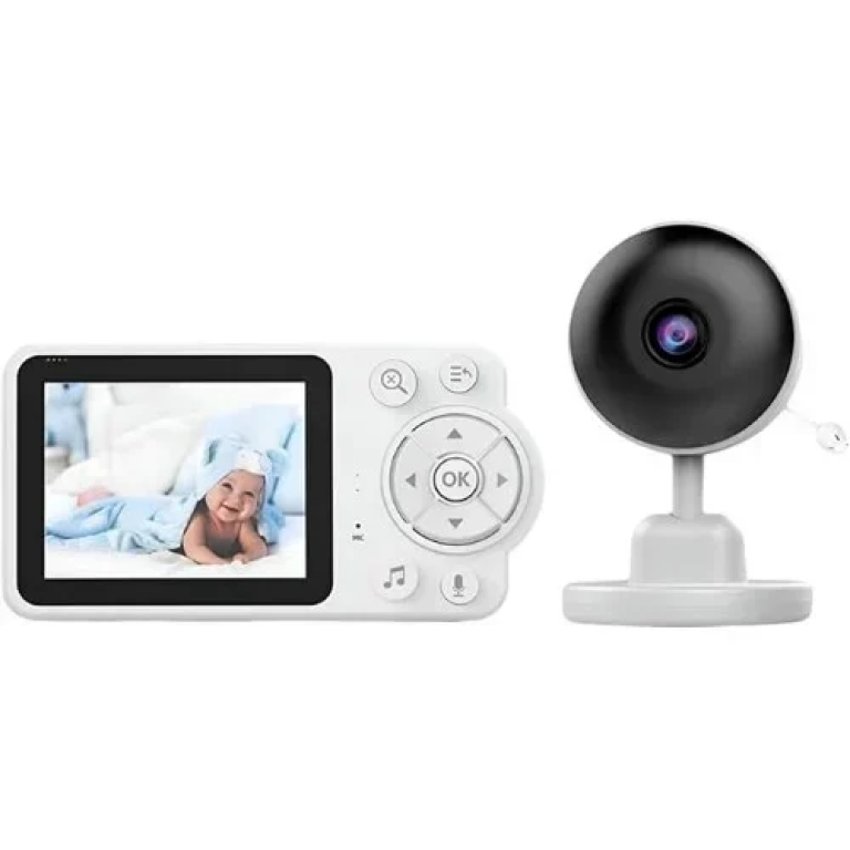 Baby Monitor 2.8'' με κάμερα και εφαρμογή WiFi Ultra HD 4K Andowl Q-A006