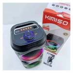Bluetooth Ηχείο Kimiso QS-3628 με Λειτουργία Karaoke Μαύρο