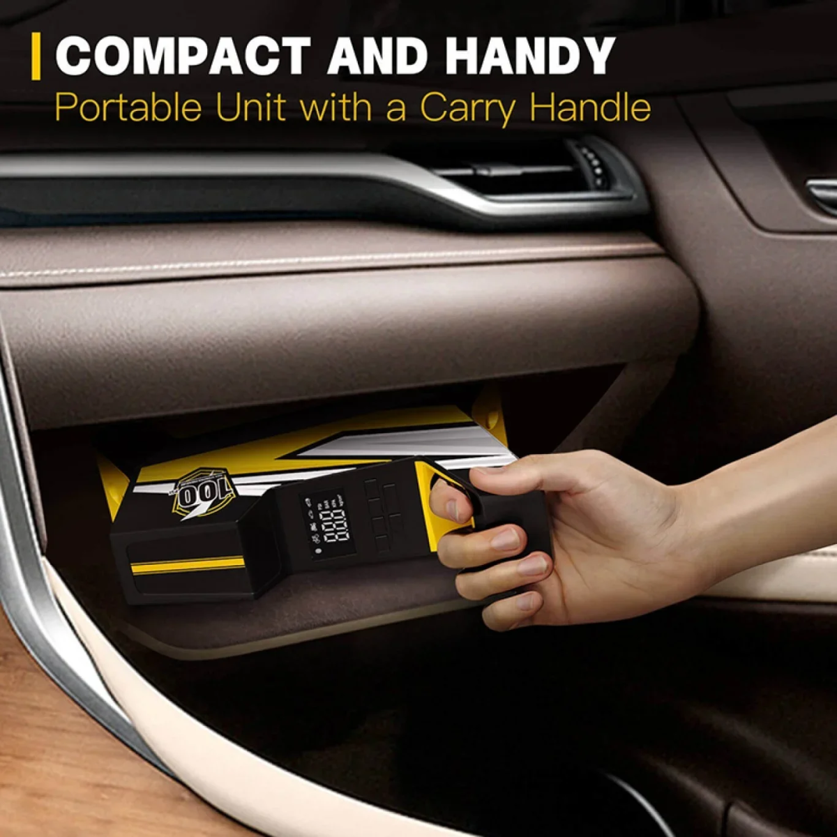 Carsun Τρόμπα Αυτοκινήτου C1809 150PSI με Καλώδιο Αναπτήρα 12V