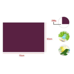Χαρτόνι Χειροτεχνίας 50x70cm 230gr 25φ. MU072-11 Μπορντό