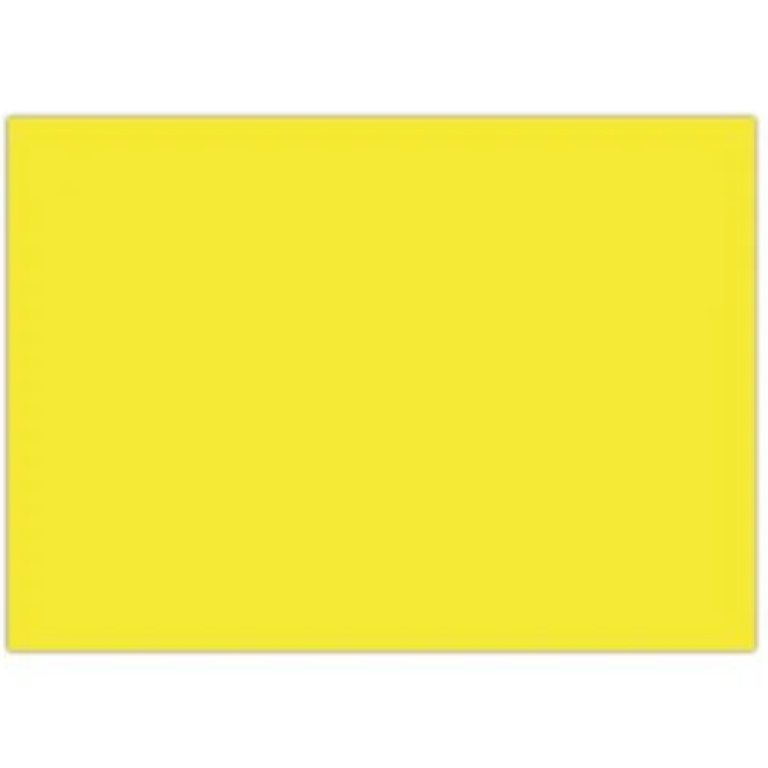Χαρτόνι Χειροτεχνίας 50x70cm 230gr 25φ. MU072-13 Κίτρινο έντονο