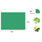 Χαρτόνι Χειροτεχνίας 50x70cm 230gr 25φ. MU072-25 Πράσινο σμαραγδί