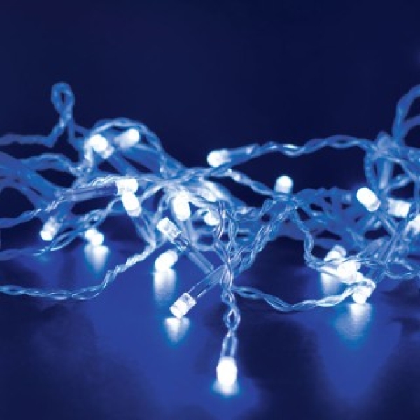 Χριστουγεννιάτικα Λαμπάκια 180 LED 3μ x 120εκ Μπλε 17358-05