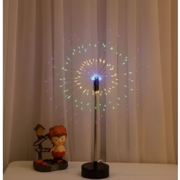 Χριστουγεννιάτικο Φωτιστικό Με Ίνες 200 LED Πολύχρωμο USB 18779-12