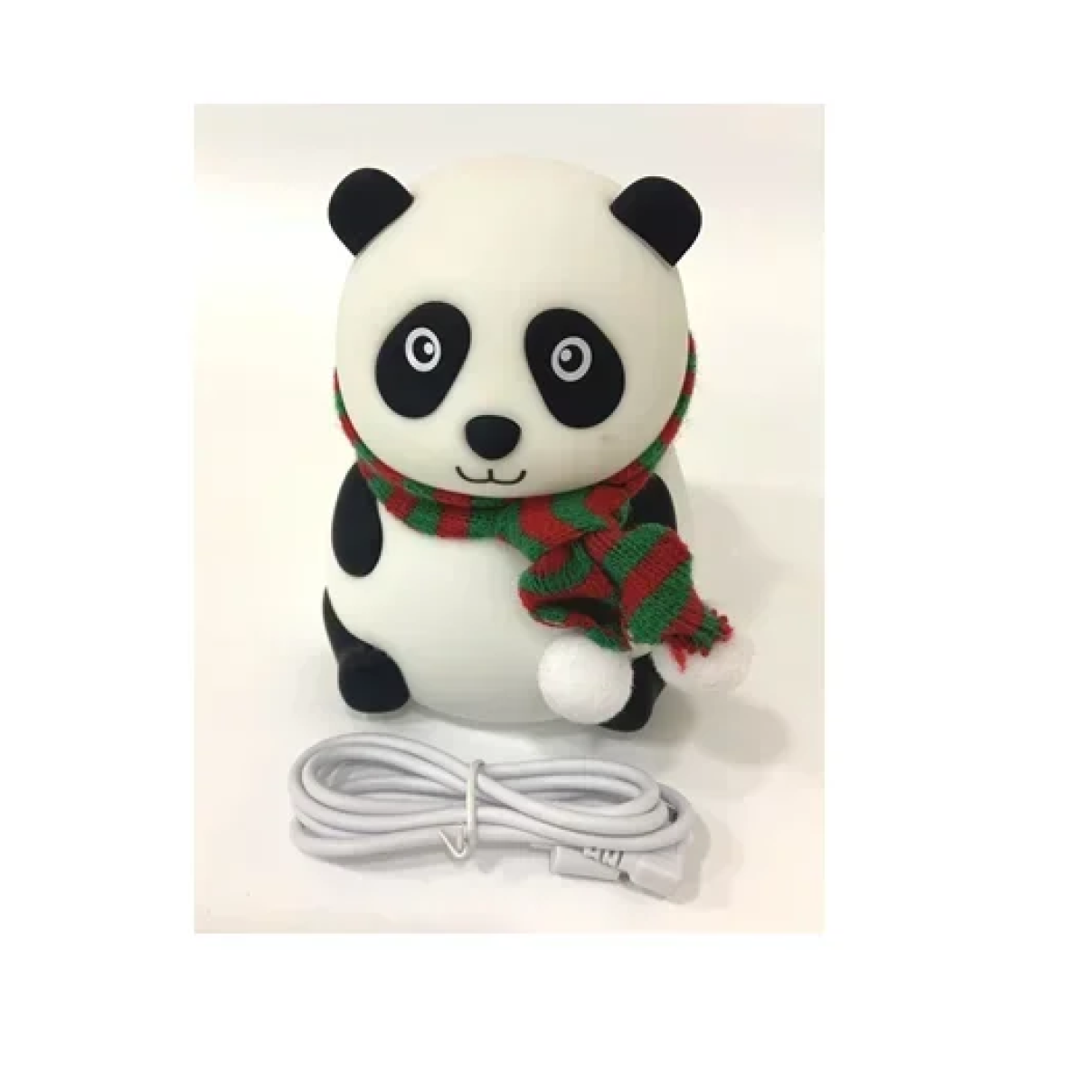 Διακοσμητικό φωτιστικό USB σιλικόνης Panda - Image 3
