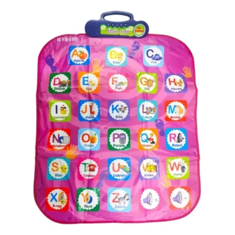 Εκπαιδευτικό Μουσικό Χαλί με Γράμματα Main Title Alphabet 860Ε