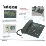 Ενσύρματο Τηλέφωνο Pashaphone KX-T7001CID Μαύρο