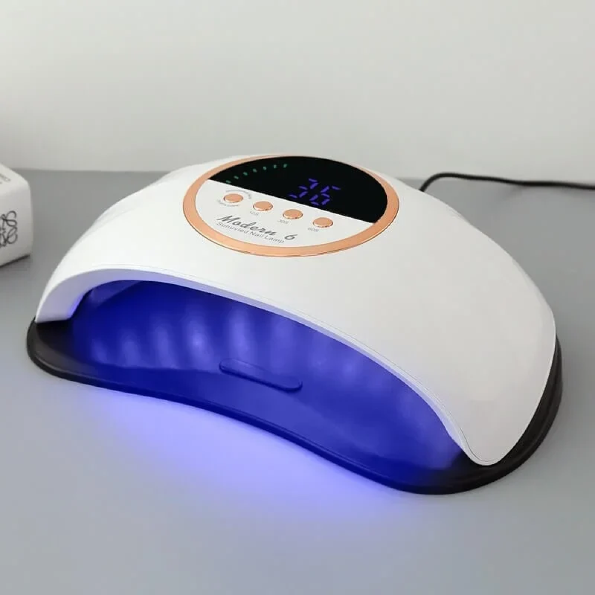 Επαγγελματικό Φουρνάκι Νυχιών UV/LED 150W Λευκό Modern 6