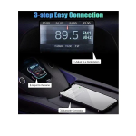 FM Transmitter και φορτιστής αυτοκινήτου Car MP3 Player Q-C78 Andowl μαύρο - Image 5