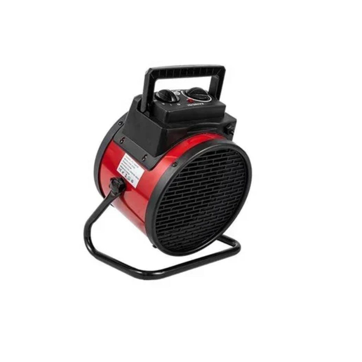 Φορητό αερόθερμο δαπέδου 3500W- Electric Space Heater NSB-300C1 κόκκινο - Image 2
