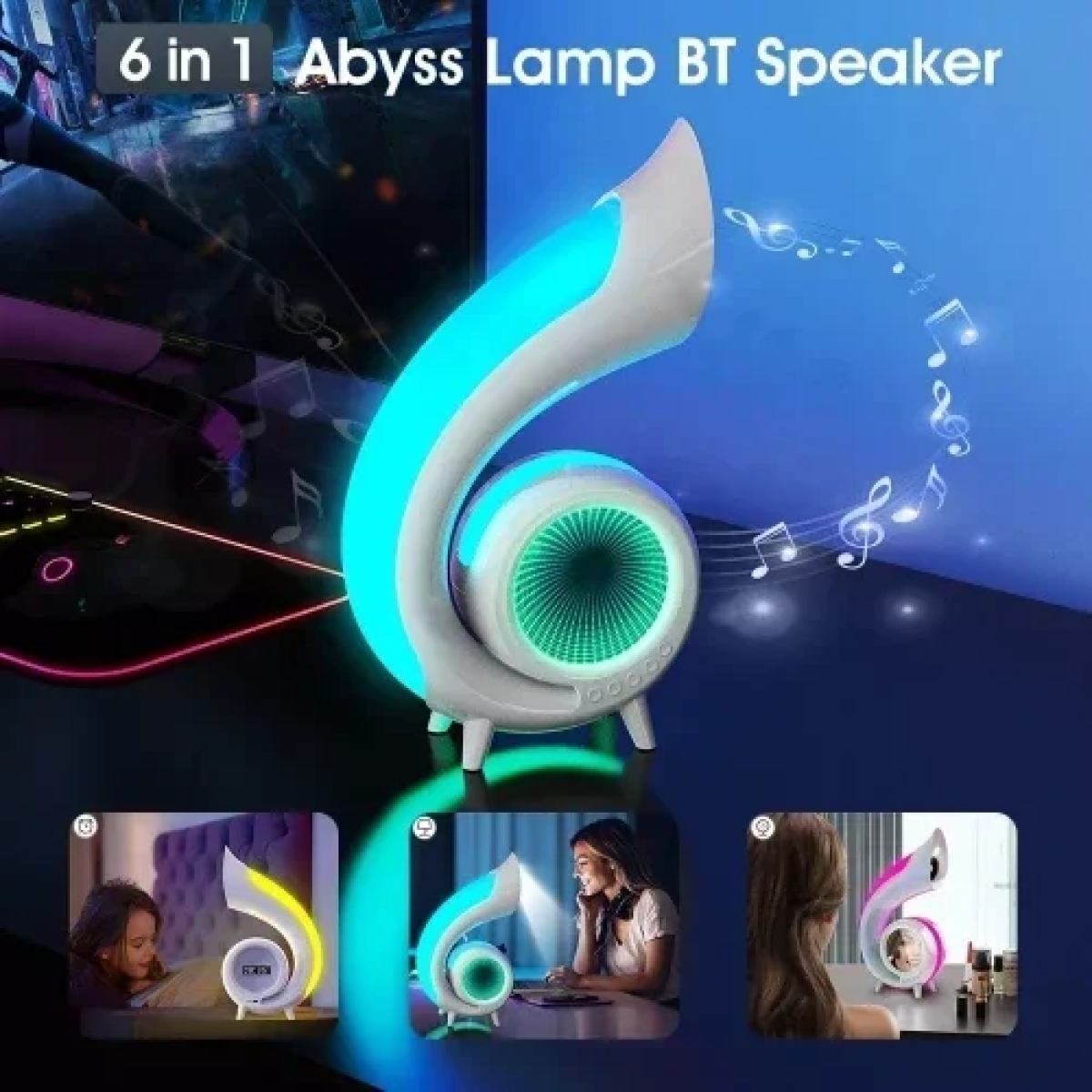Φορητό Ασύρματο Ηχείο Bluetooth με φωτισμό RGB XM-G69