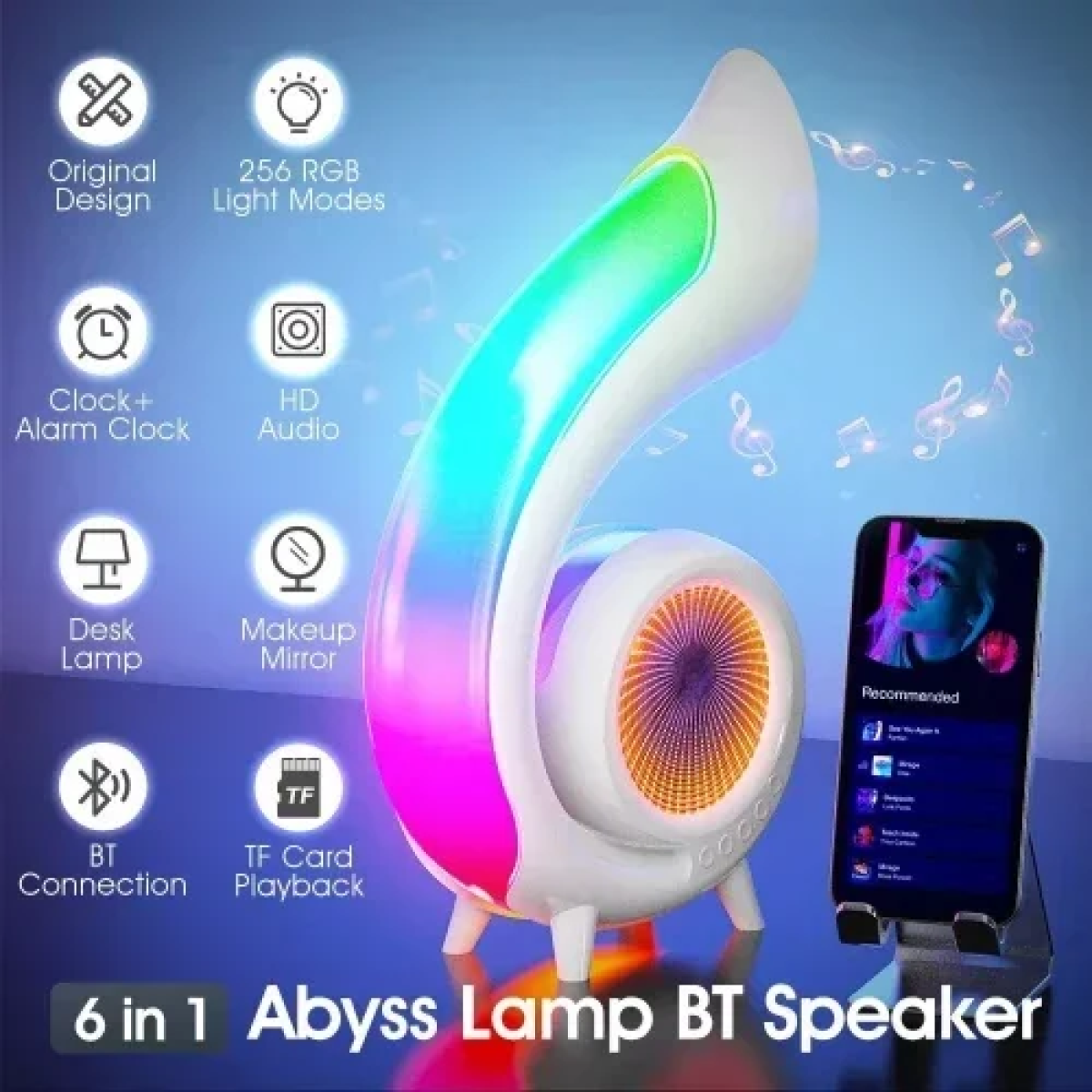 Φορητό Ασύρματο Ηχείο Bluetooth με φωτισμό RGB XM-G69