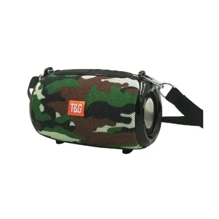 Φορητό Ασύρματο Ηχείο Bluetooth με Ραδιόφωνο 5W TG-1533 Army Green