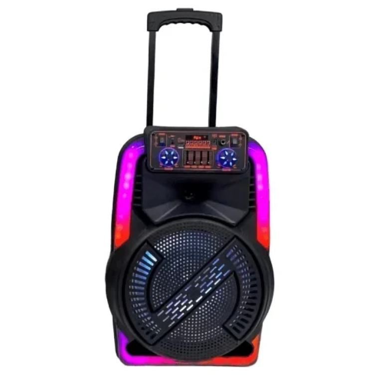 Φορητό Hχείο Bluetooth 12'' με LED RGB Φωτισμό 20000W QL-1209