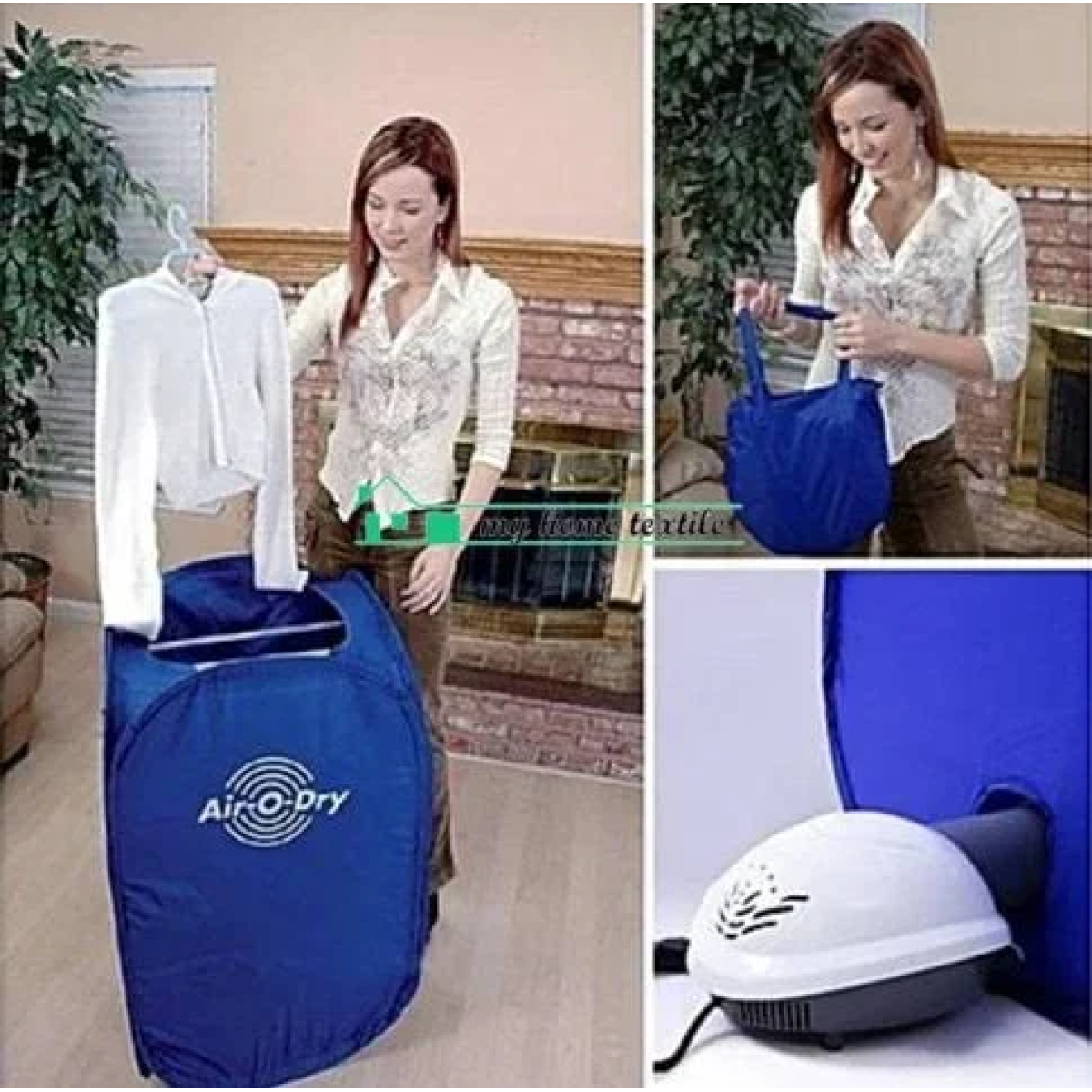 Φορητό Ηλεκτρικό Στεγνωτήριο Ρούχων 800W Air-O-Dry