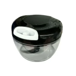 Φορητός Χειροκίνητος Κόφτης Λαχανικών 1700ml - Μαύρο