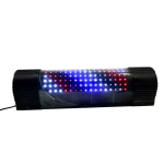 Φωτεινή Πινακίδα Κουρείου LED 60cm με Κυματιστό Κόκκινο, Μπλε, Λευκό Φωτισμό
