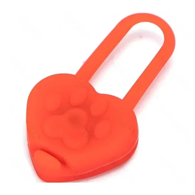 Φωτεινό LED Διακοσμητικό για Κολάρο Σκύλου Κόκκινο